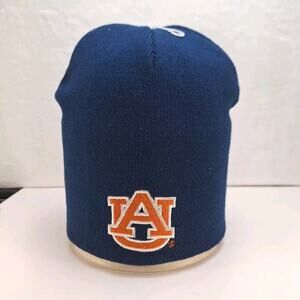 NCAA University Of Auburn Tigers Vintage Collegiate Non Cuffed Beanie Winter Hat